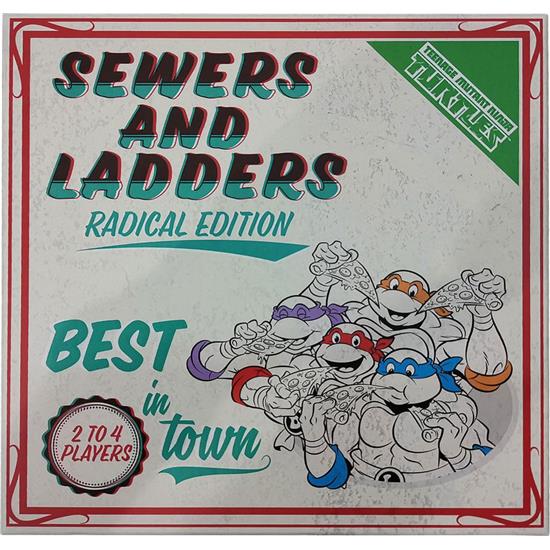 Ninja Turtles: Sewers & Ladders Brætspil  *English Version*