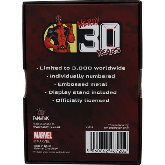 Marvel: Deadpool 30th Anniversary Kort