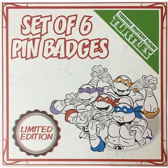 Ninja Turtles: Pin Badges 6-Pack Limited Edition
