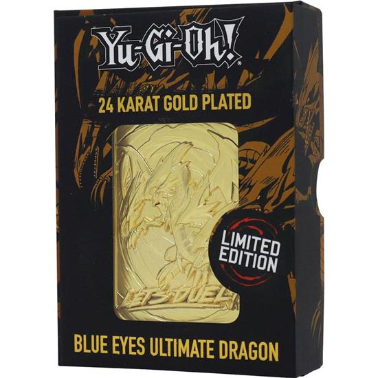 Yu-Gi-Oh: Blue Eyes Ultimate Dragon Guldbelagt Kort