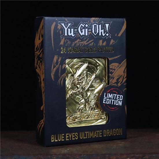Yu-Gi-Oh: Blue Eyes Ultimate Dragon Guldbelagt Kort