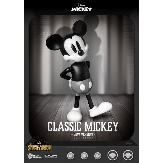 Disney: Mickey Classic Action Figur (B&W Version)