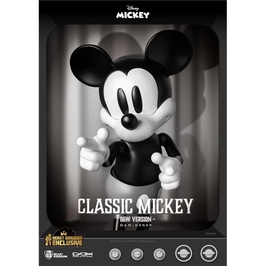 Disney: Mickey Classic Action Figur (B&W Version)