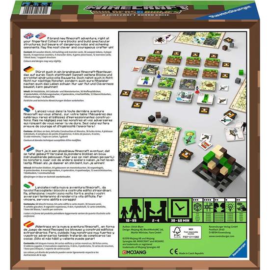 Minecraft: Builders & Biomes Brætspil