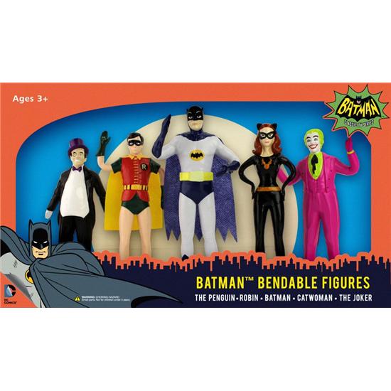 Batman: Batman 1966 Bøjelige Figursæt I