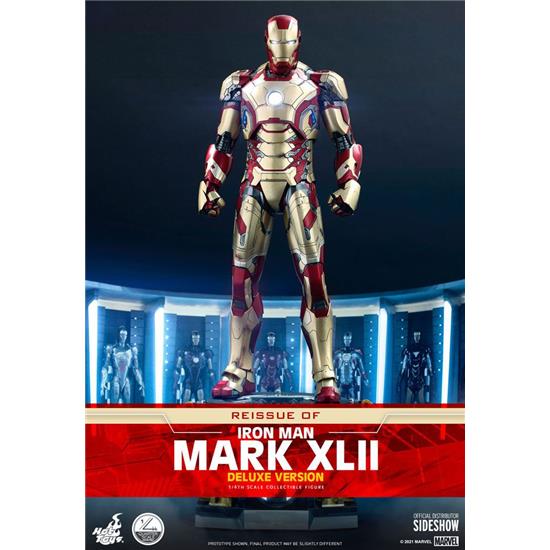 Marvel: Iron Man Mark XLII Deluxe Ver. Action Figur