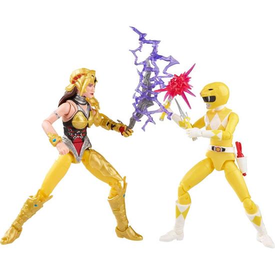 Power Rangers: Mighty Morphin Yellow Ranger vs. Mighty Morphin Scorpina Action Figure 15 cm