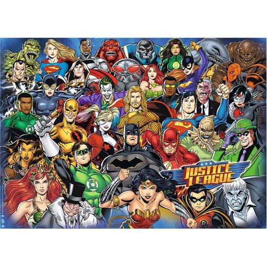 DC Comics: Justice League Puslespil (1000 brikker)