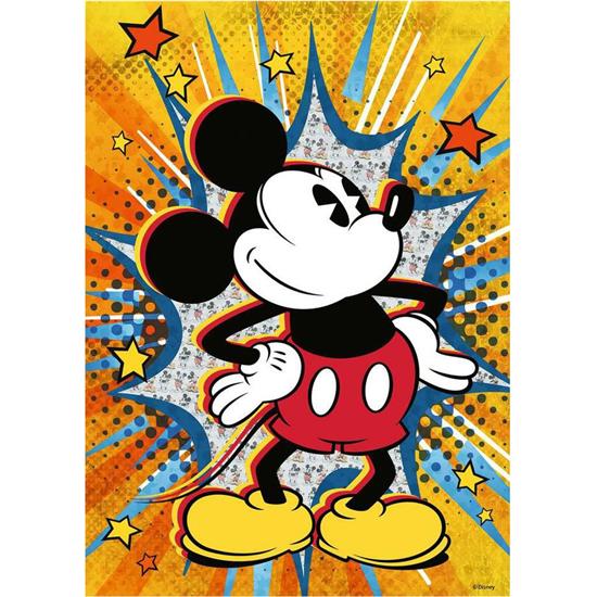 Disney: Retro Mickey Mouse Puslespil (1000 brikker)