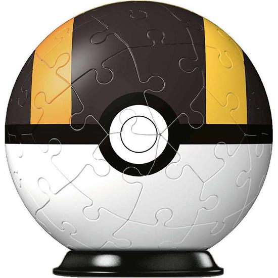 Pokémon: Ultra Ball 3D Puslespil (54 brikker)