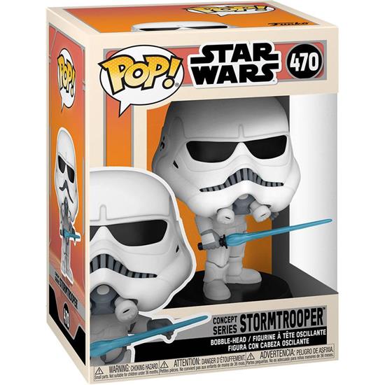 Star Wars: Stormtrooper (Concept Series) POP! Vinyl Bobble-Head (#470)