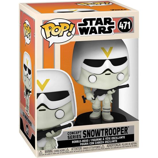 Star Wars: Snowtrooper (Concept Series) POP! Vinyl Bobble-Head (#471)