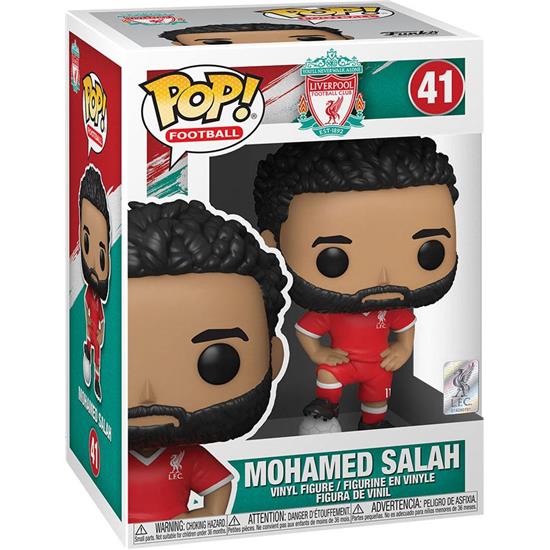 Football: Mohamed Salah POP! Football Vinyl Figur (#41)