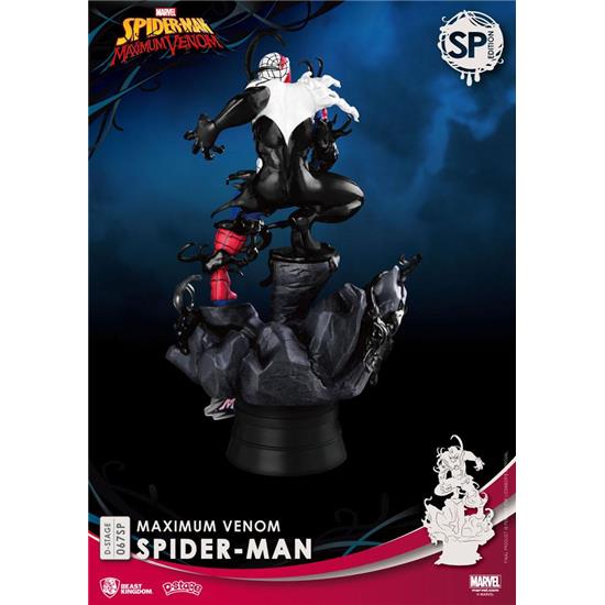 Marvel: Maximum Venom Spider-Man Special Edition D-Stage Diorama 16 cm