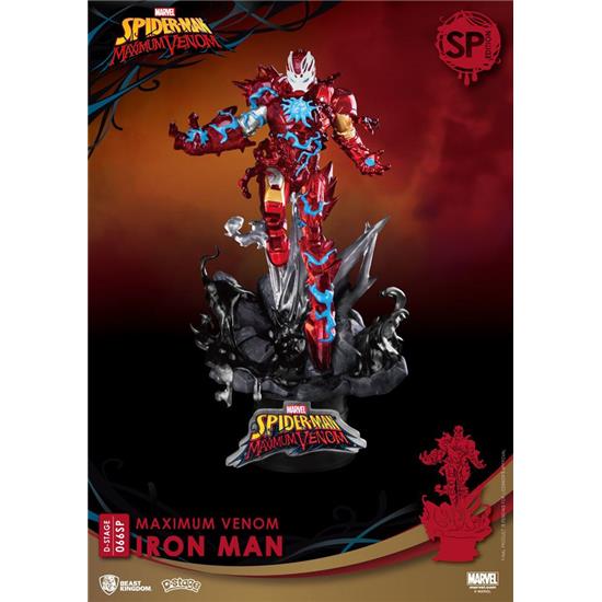 Marvel: Maximum Venom Iron Man Special Edition D-Stage Diorama 16 cm