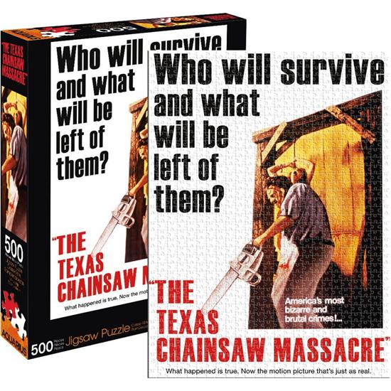 Texas Chainsaw Massacre: Leatherface Who Will Survive Puslespil (500 brikker)