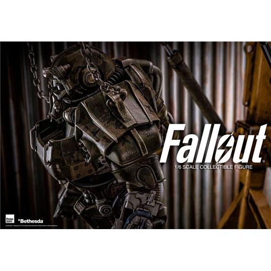 Fallout: T-60 Camouflage Power Armor Action Figure 1/6 37 cm