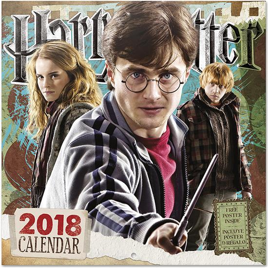 Harry Potter: Harry Potter Kalender 2018 med Plakat