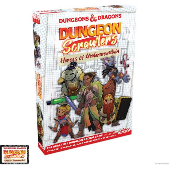 Dungeons & Dragons: Heroes of Undermountain Board Game *English Version*