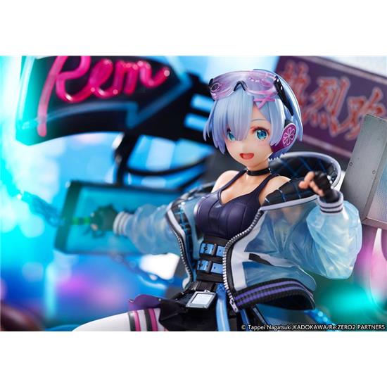 Manga & Anime: Rem Neon City Ver. Statue 1/7 27 cm