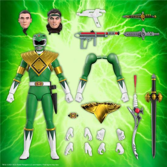 Power Rangers: Green Ranger Action Figur