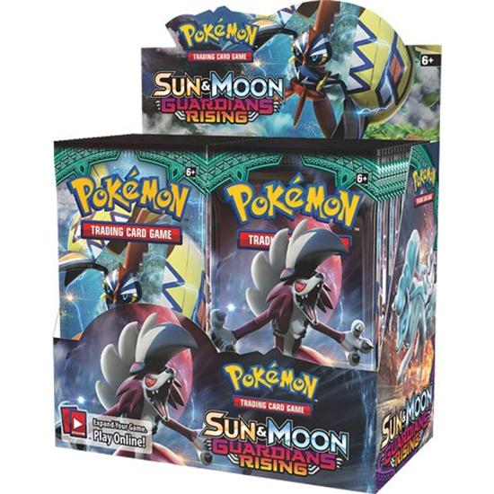 Pokémon: Pokemon Sun and Moon 2 Guardians Rising Booster 360 Kort