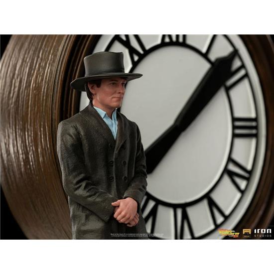 Back To The Future: Marty and Doc at the Clock Statue 1/10