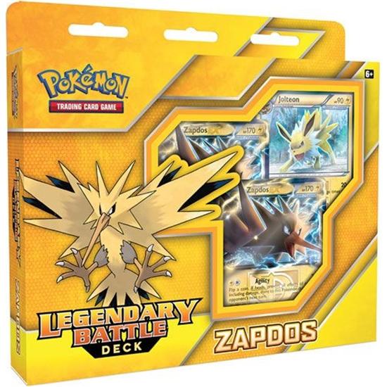 Pokémon: Zapdos Legendary Battle Deck - 60 kort