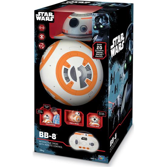 Star Wars: Fjernstyret BB-8 - 40 cm