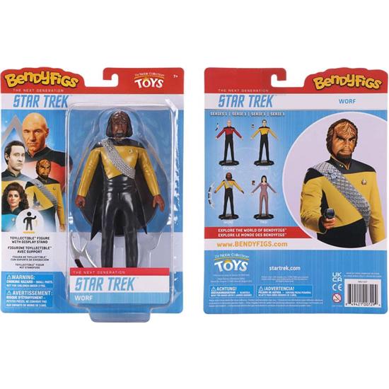 Star Trek: Lt Worf Bendyfigs Bendable Figur