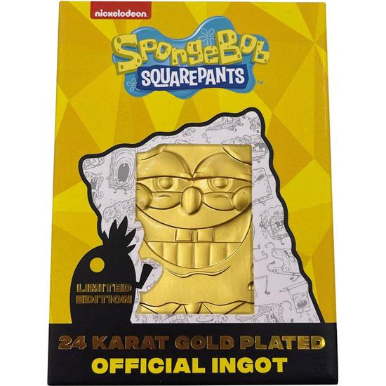 SpongeBob: SpongeBob Ingot Gold Card Limited Edition (gold plated)