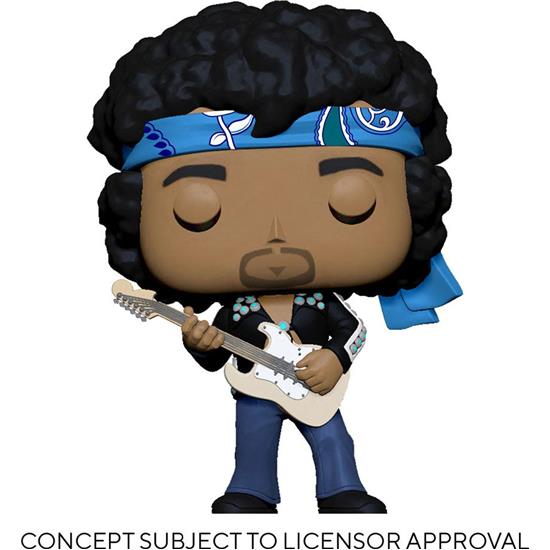 Jimi Hendrix: Jimi Hendrix (Live in Maui Jacket) POP! Rocks Vinyl Figur