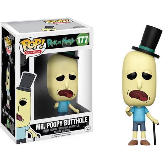 Rick and Morty: Mr. Poopy Butthole POP! Vinyl Figur (#177)