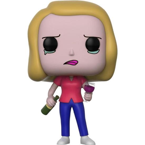 Rick and Morty: Beth with Wine Glass POP! Vinyl Figur
