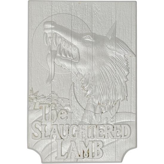 American Werewolf: An American Werewolf in London Replica Slaughtered Lamb Pub Sign (silver plated)