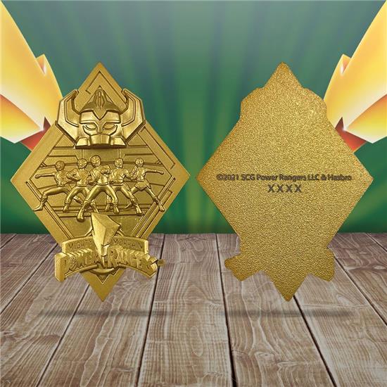 Power Rangers: Power Rangers Medallion Limited Edition (gold plated)