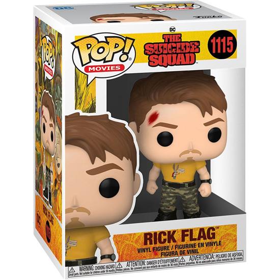 Suicide Squad: Rick Flag POP! Movies Vinyl Figur (#1115)