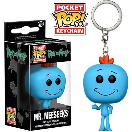 Rick and Morty: Mr. Meeseeks POP! Vinyl Nøglering