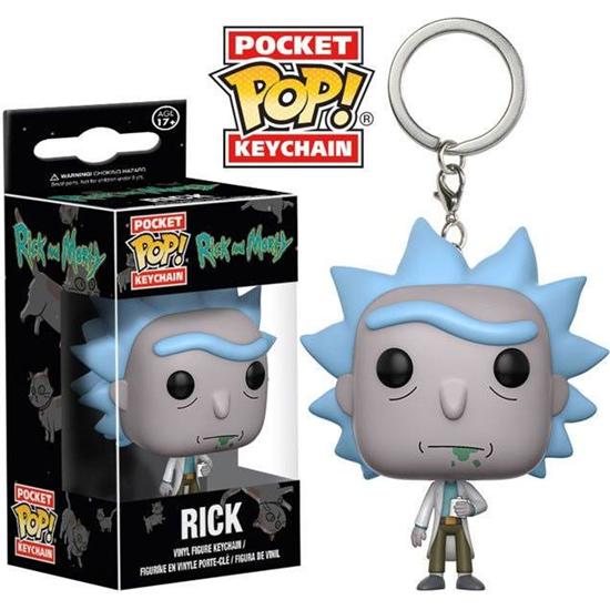 Rick and Morty: Rick POP! Vinyl Nøglering