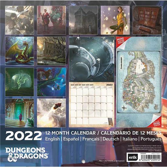 Dungeons & Dragons: Dungeons & Dragons Kalender 2022
