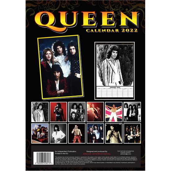 Queen: Queen Kalender 2022