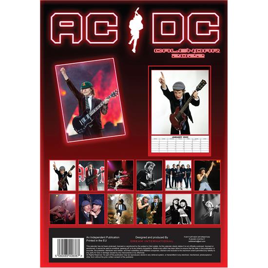 AC/DC: AC/DC Kalender 2022