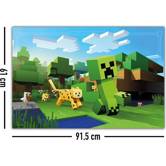 Minecraft: Ocelot Chase Plakat