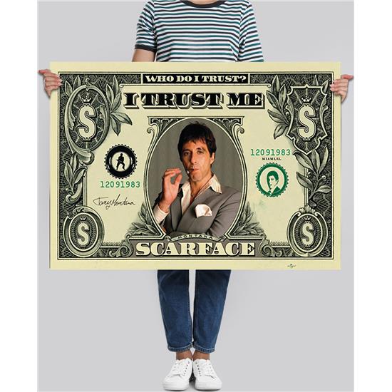 Scarface: Scarface Who do I Trust Plakat