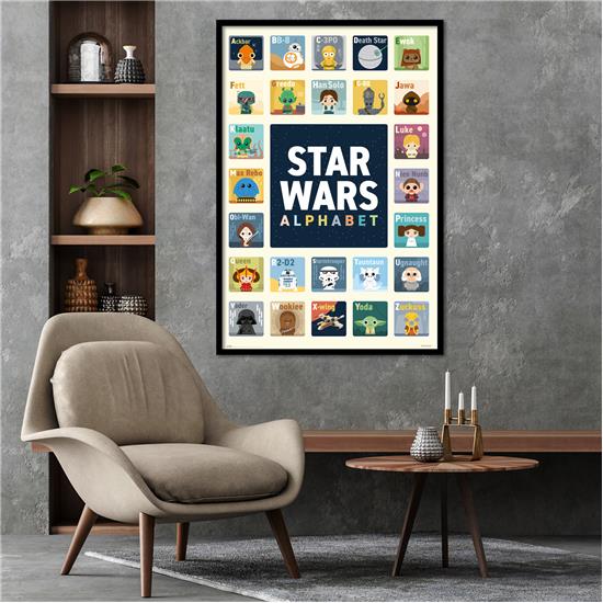 Star Wars: Star Wars ABC Plakat
