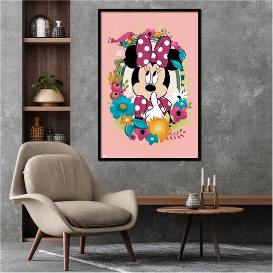 Disney: Minnie Mouse Blomster Plakat