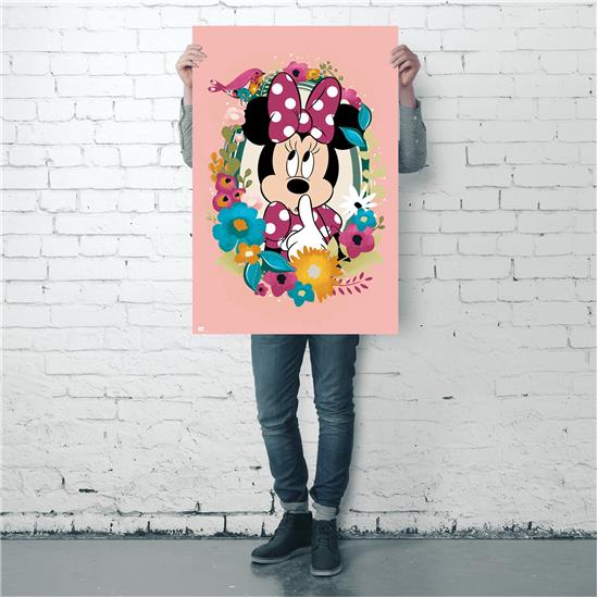 Disney: Minnie Mouse Blomster Plakat