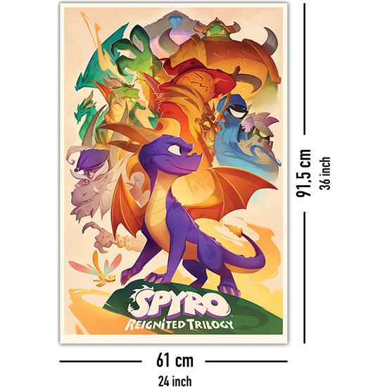 Sonic The Hedgehog: Spyro Reignited Trilogy Plakat