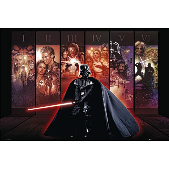 Star Wars: Star Wars Episode I-VI Plakat