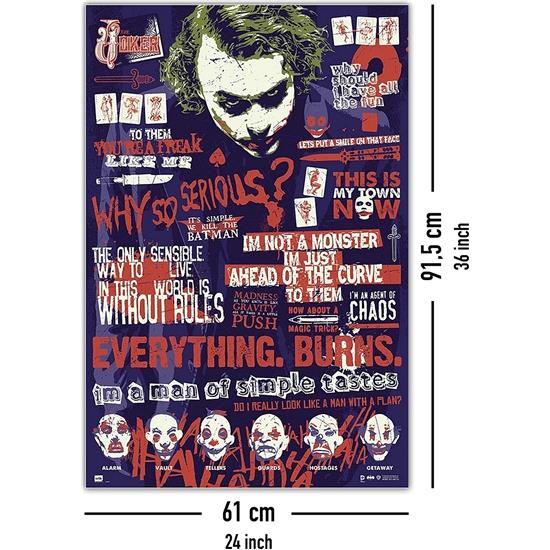 Batman: Joker Everything Burns Plakat